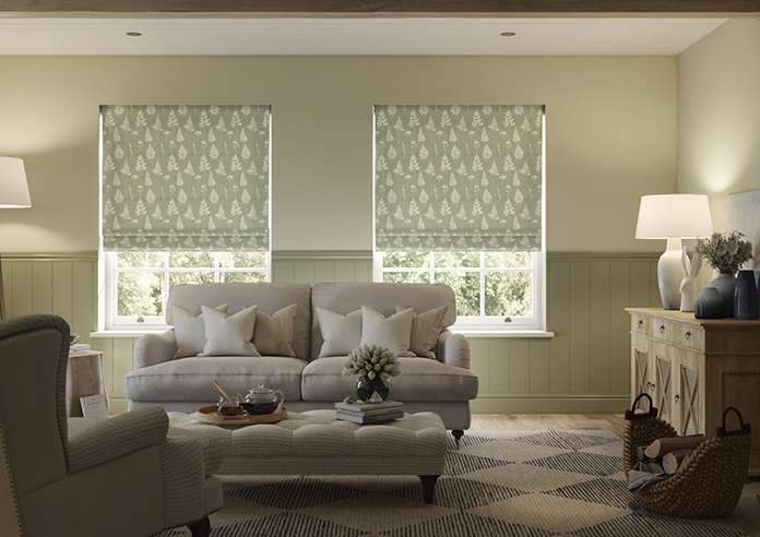 Emily Bond Tynesfield, Sage - Roman Blind - Image 3